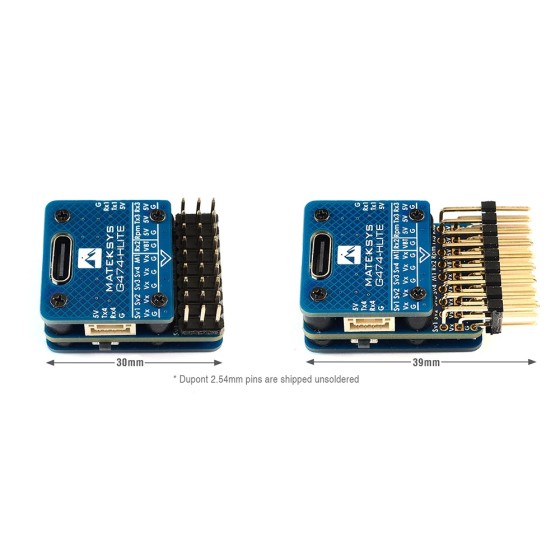 HOT MATEK MATEKSYS G474-HLITE Flight Controller Built-in STM32G474CE/ICM42688-P Mini 30mm for RC HELICOPTER FLYBARLESS Drone